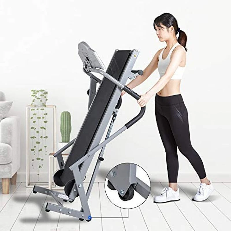  Бягаща Пътека TOP SPORT MK 1006, Механична, Два маховика с диаметър 16 см., Максимално тегло на потребителя 110 кг.